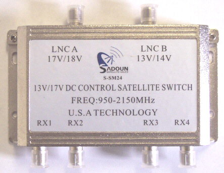 2 x 4 way multi switch