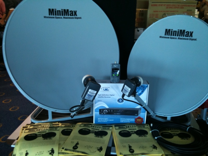 POPTABLE SATELLITE KIT FOR FOXTEL